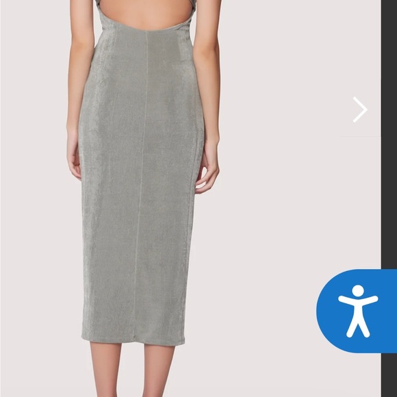 Lost wander wild sage midi dress - Picture 2 of 2